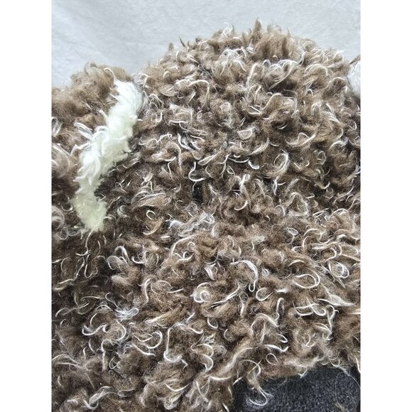 Jellycat Kush Puppy Dog Large Curly Plush Soft Toy Cushion - With Tags- Retired - Picture 8 of 14